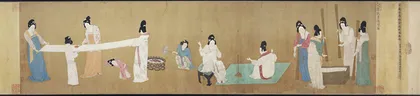 宫女，还是招贴画女郎？