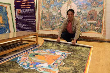 热贡唐卡：为了修行的艺术2