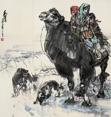哈默与黄胄4