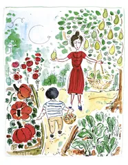 悠然见菜园