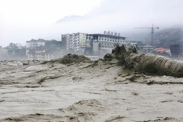 北川，暴雨与曾经的地震
