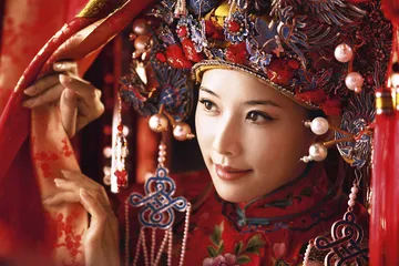 林志玲，柔韧青花瓷