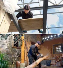 南非“疯子鹰”,扎根阳朔修古宅2