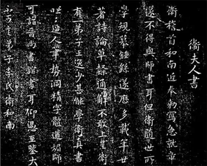 卫夫人,比徒弟王羲之还“卷”1