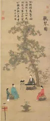 《听琴图》中一炉香