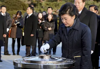 朴槿惠当选韩国总统