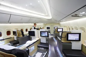 体验波音747-8洲际飞行