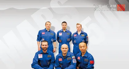 “飞向”火星500天8