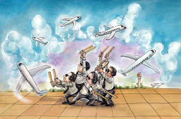 谁的空路？