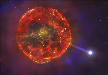 飞驰的白矮星与闪烁的类星体