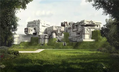 展示另一种现实的幻想建筑6
