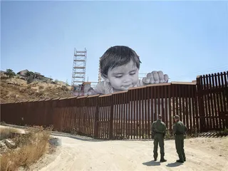 JR，著名的匿名艺术家2