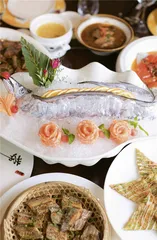 舟山年饭桌上的海