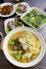 舟山年饭桌上的海2