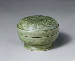 越窑秘色瓷莲花碗：生来神秘1