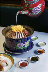 寻寻觅觅的菊花炉肉热锅