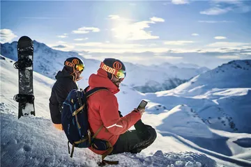 去阿尔卑斯山滑雪