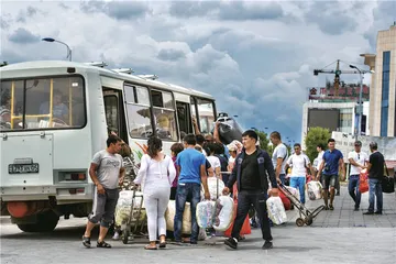 霍尔果斯入冬