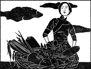没有塑料袋的张爱玲怎么买菜
