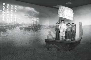 浩荡开来的大清舰队