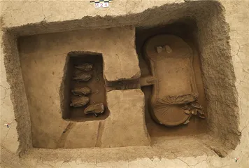 行唐故郡遗址：“掘出来”的古墓