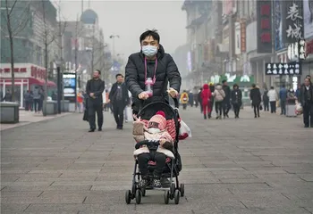 红色预警的雾霾期