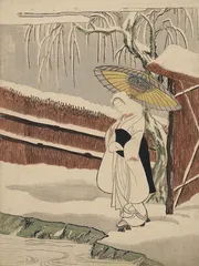 《雪中相合伞》：江户时代的浮世之爱1