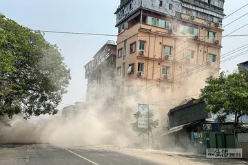 缅甸强震：动荡局势下的救援难题2
