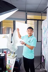 浙江江山：羽毛球的起伏8