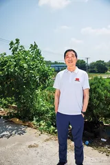 浙江江山：羽毛球的起伏9