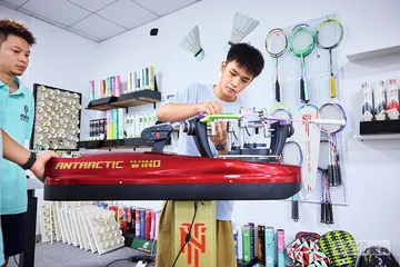 浙江江山：羽毛球的起伏10
