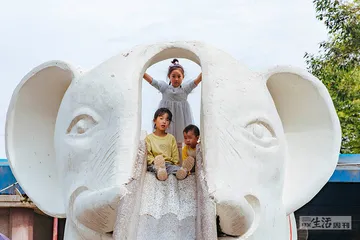 自贡人民公园，在小城中央4