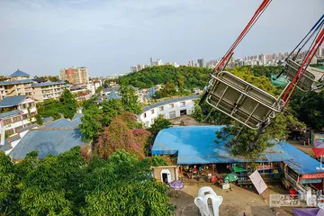 自贡人民公园，在小城中央9