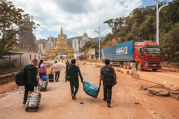 翻越“土匪山”：卡车司机的中老跨境之旅1