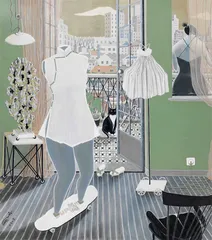 画画的金宇澄1