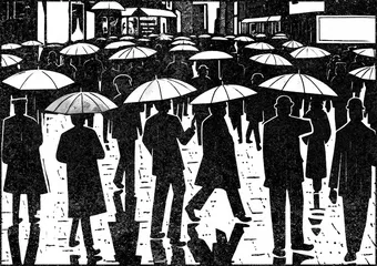 雨伞泛滥成灾