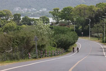 环骑太湖，马拉松般的风景