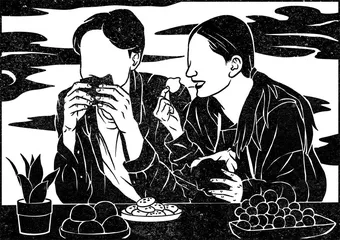 对待零食的不同态度