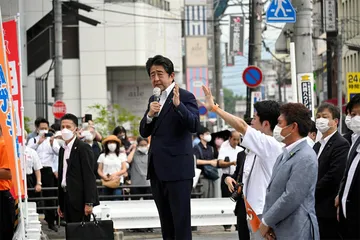 安倍晋三遇刺：震惊日本的枪击案1