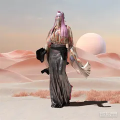 在数字环境中穿着的高级时装3