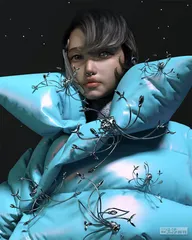 在数字环境中穿着的高级时装4