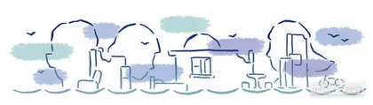 海边的旧房