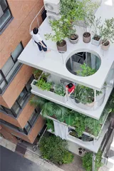 当地景介入建筑时10