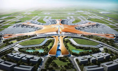 北京新机场，航站楼的飞行想象