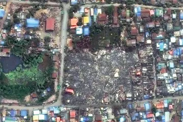 缅甸大地震,“一把巨刀切入地球”2