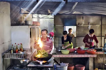 文昌鸡和老爸茶