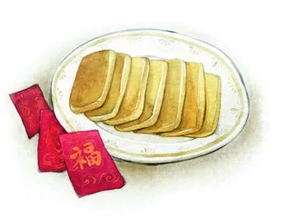 过大年时吃年糕1