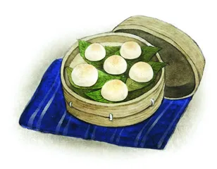 过大年时吃年糕3