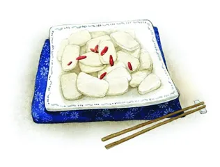 过大年时吃年糕4