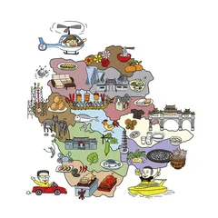 顺德搵食小地图